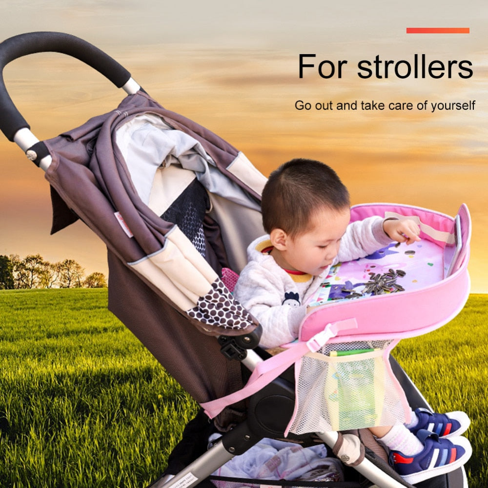 Portable Waterproof Baby Car Tray