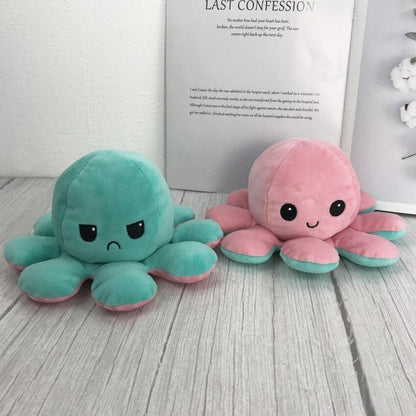 Double Sided Flip Octopus Plush Toy